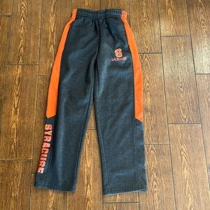 Syracuse sweatpants youth medium